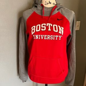 Boston University hooded sweatshirt
